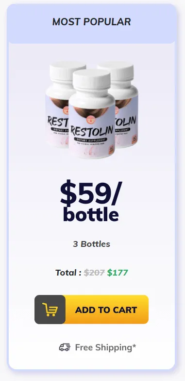 Buy Restolin 3 Bottles
