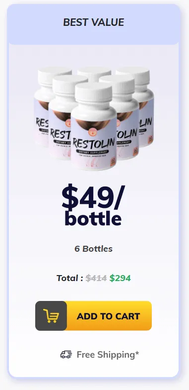 Buy Restolin 6 Bottles